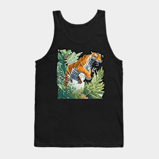 Tiger in the Jungle Tank Top